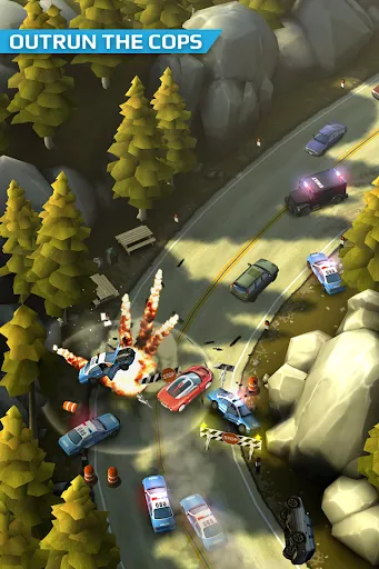 Smash Bandits Racing MOD APK — Безлимитные деньги и все машины открыты — скриншот 5
