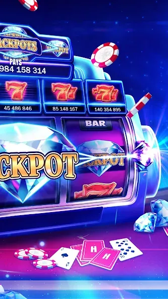Скачать Huuuge Casino Slots Vegas 777 MOD APK — Безлимитные монеты и джекпоты — скриншот 2
