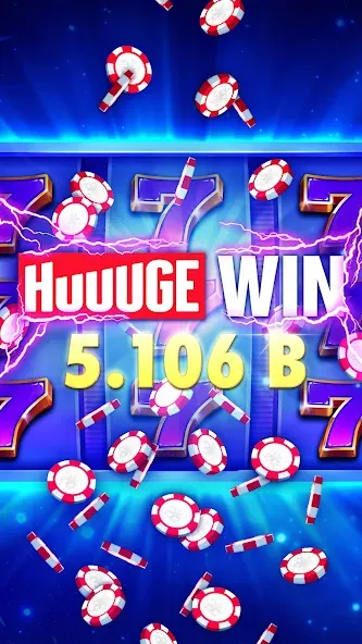 Скачать Huuuge Casino Slots Vegas 777 MOD APK — Безлимитные монеты и джекпоты — скриншот 5