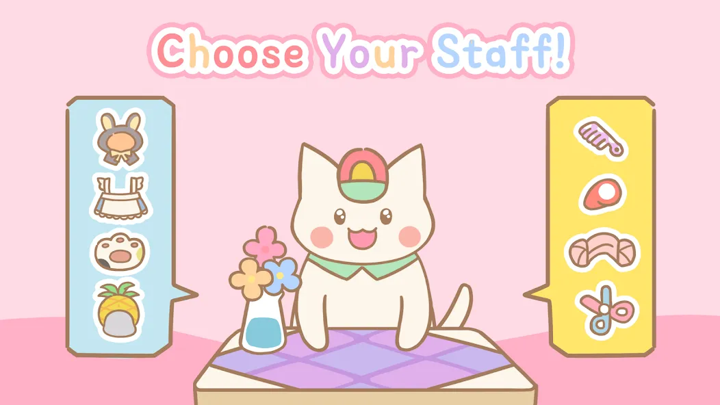 Cat Spa MOD APK на Android — Безлимитные деньги и все открыто — скриншот 2