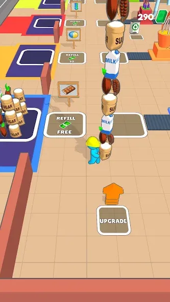 Скачать Candy Factory — Модификация Безлимитные монеты и ресурсы — скриншот 1