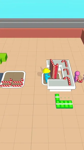 Скачать Candy Factory — Модификация Безлимитные монеты и ресурсы — скриншот 4