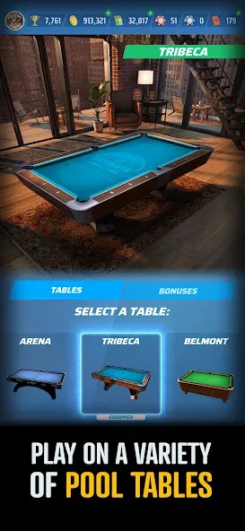 Ultimate 8 Ball Pool — Мод: Безлимитные монеты и все кии — скриншот 5 Ultimate 8 Ball Pool — Мод: Безлимитные монеты и все кии — скриншот 5