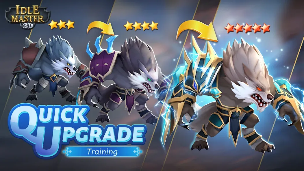 Скачать Idle Master- 3D AFK Arena — Последняя версия (Безлимитные деньги и усиленные герои) — скриншот 3 Скачать Idle Master- 3D AFK Arena — Последняя версия (Безлимитные деньги и усиленные герои) — скриншот 3