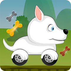 Racing games for kids - Dogs на Андроид — Открыты все машинки и трассы