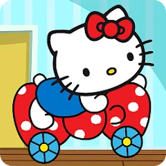 Скачать взлом Hello Kitty games - car game на Андроид — Безлимитные монеты и все машины открыты