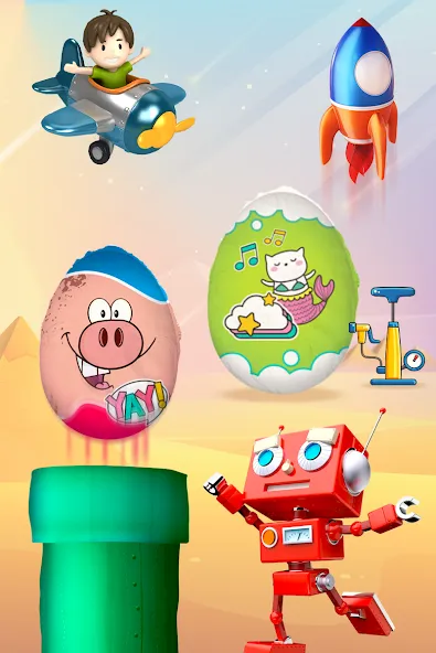 Surprise Eggs - Toddler games — Все яйца открыты и без рекламы — скриншот 3