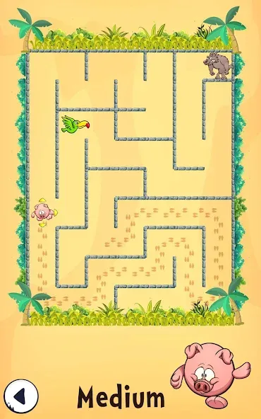 Maze game - Kids puzzle games MOD APK на Android — Все лабиринты разблокированы — скриншот 1