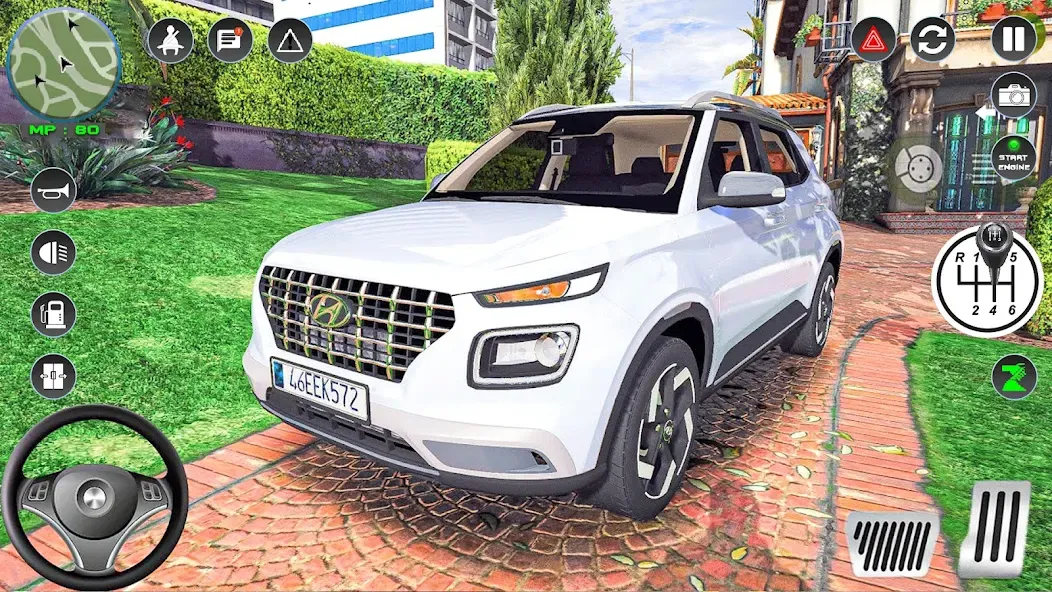 Multistory Car Street Parking — Мод: Безлимитные деньги и все машины — скриншот 1