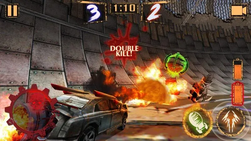 Скачать взлом Rocket Car Ball на Андроид — Безлимитные деньги и топливо — скриншот 3