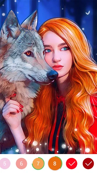 Скачать Coloring Book: Color by Number — Все раскраски и без рекламы — скриншот 2