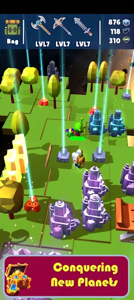 Скачать island care: adventure empire MOD APK — Безлимитные ресурсы и ускоренное строительство — скриншот 3