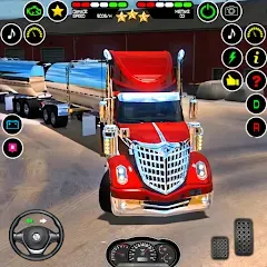 Скачать US Truck Driving Cargo Game 3D на телефон — Безлимитные деньги и топливо