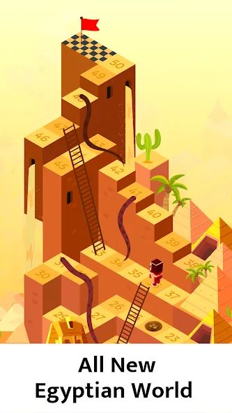 Скачать Snakes and Ladders Board Games на телефон — Безлимитные ходы и все уровни — скриншот 4