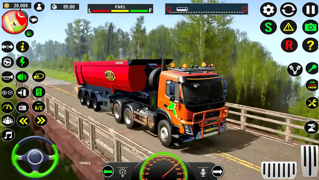 Indian Truck Heavy Cargo Duty — Взломанная версия (Безлимитные деньги и топливо) — скриншот 4