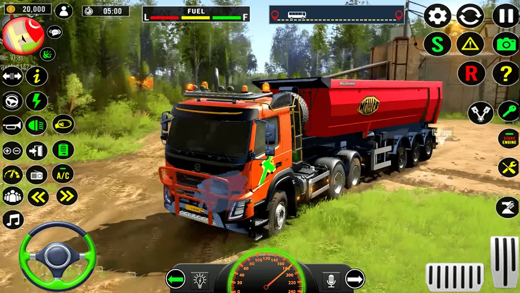 Indian Truck Heavy Cargo Duty — Взломанная версия (Безлимитные деньги и топливо) — скриншот 5