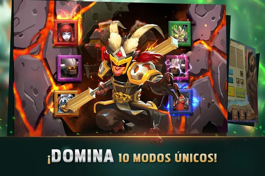 Clash of Lords 2: Español (Мод Безлимитные ресурсы и усиленные герои) — скриншот 5
