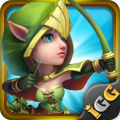 Castle Clash: World Ruler (Мод Безлимитные ресурсы и усиленные войска)