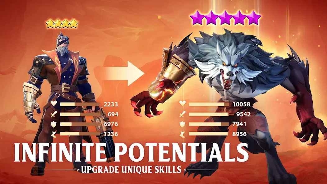 Взломанная Infinite Magicraid на Андроид — Безлимитные деньги и алмазы — скриншот 2 Взломанная Infinite Magicraid на Андроид — Безлимитные деньги и алмазы — скриншот 2
