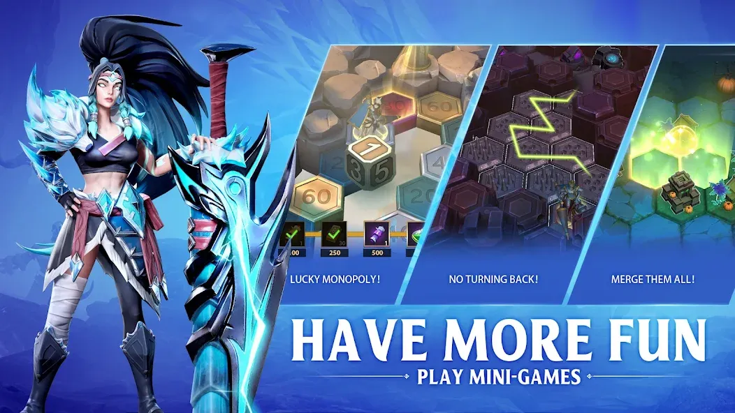 Взломанная Infinite Magicraid на Андроид — Безлимитные деньги и алмазы — скриншот 5 Взломанная Infinite Magicraid на Андроид — Безлимитные деньги и алмазы — скриншот 5