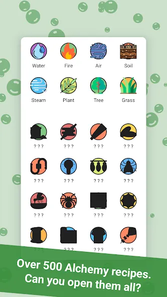 Скачать Alchemy Merge — Puzzle Game на Android — Безлимитные ресурсы и подсказки — скриншот 1