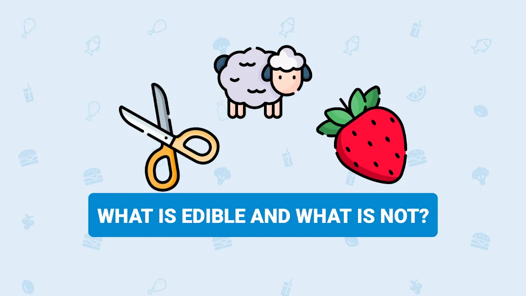Foody: Edible & Inedible — Взломанная версия (Все продукты доступны) — скриншот 5