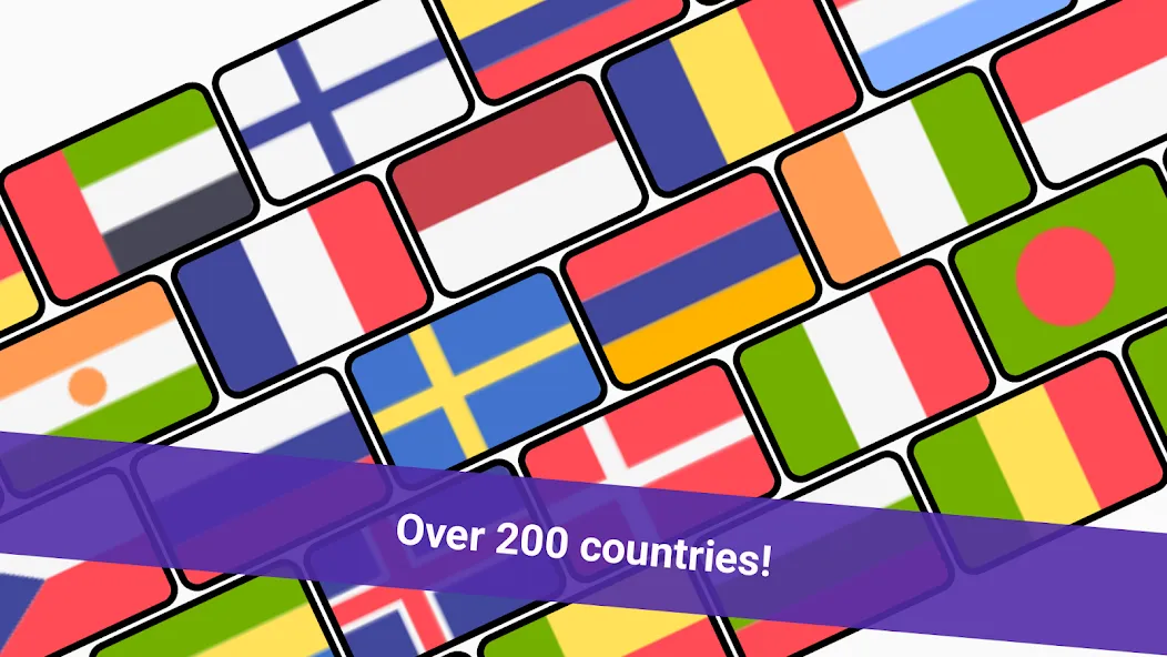 Скачать Geomi — Flags & Countries (Мод: Открыты все страны и флаги) на Андроид — скриншот 5