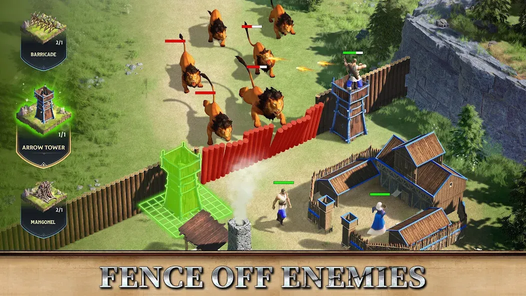 Rise of Castles: Ice and Fire — Безлимитные ресурсы и ускоренное строительство — скриншот 5 Rise of Castles: Ice and Fire — Безлимитные ресурсы и ускоренное строительство — скриншот 5