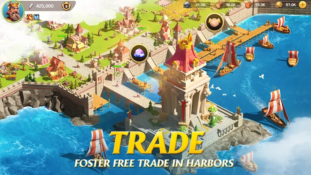 Kingdom Adventure Saga — Безлимитные ресурсы и усиленная армия — скриншот 5