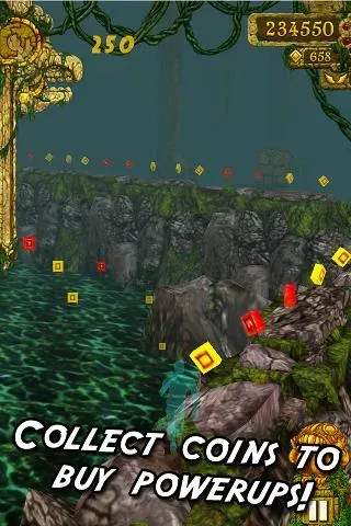 Скачать Temple Run на телефон — Неуязвимость и бесконечные монеты — скриншот 2