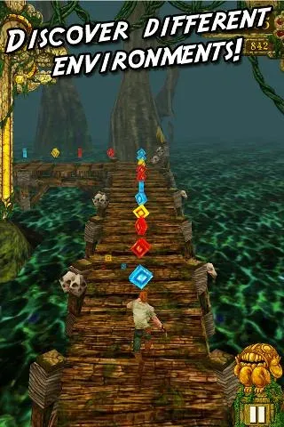 Скачать Temple Run на телефон — Неуязвимость и бесконечные монеты — скриншот 4