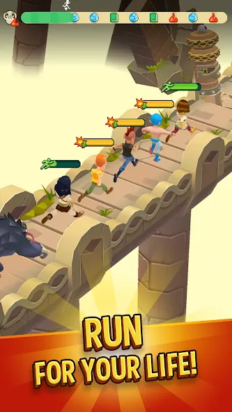 Скачать Temple Run: Idle Explorers на Android — Безлимитные деньги и алмазы — скриншот 3