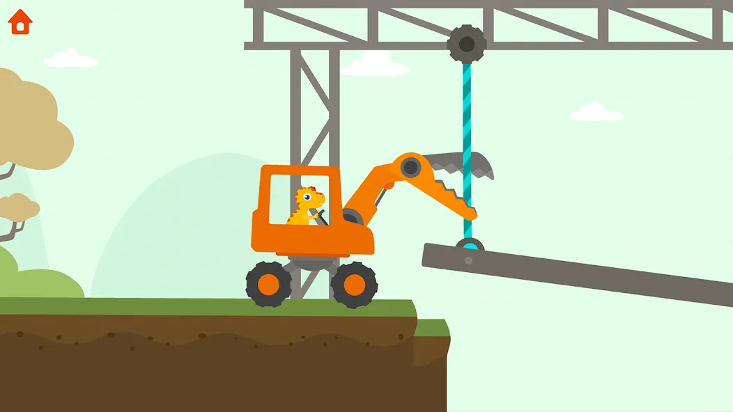 Скачать Dinosaur Digger 3 Kids Games на телефон — Открыты все динозавры и уровни — скриншот 1