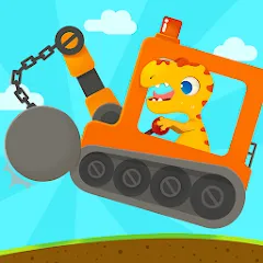 Скачать Dinosaur Digger 3 Kids Games на телефон — Открыты все динозавры и уровни