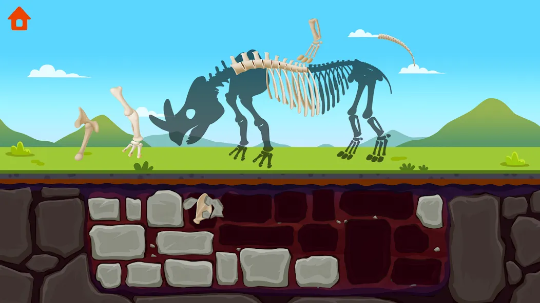 Скачать Dinosaur Park 2 - Kids Games — Последняя версия (Все динозавры разблокированы) — скриншот 2