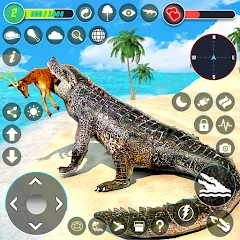 Crocodile Games: Animal Games — Взломанная версия (Новые крокодильи приключения без ограничений)