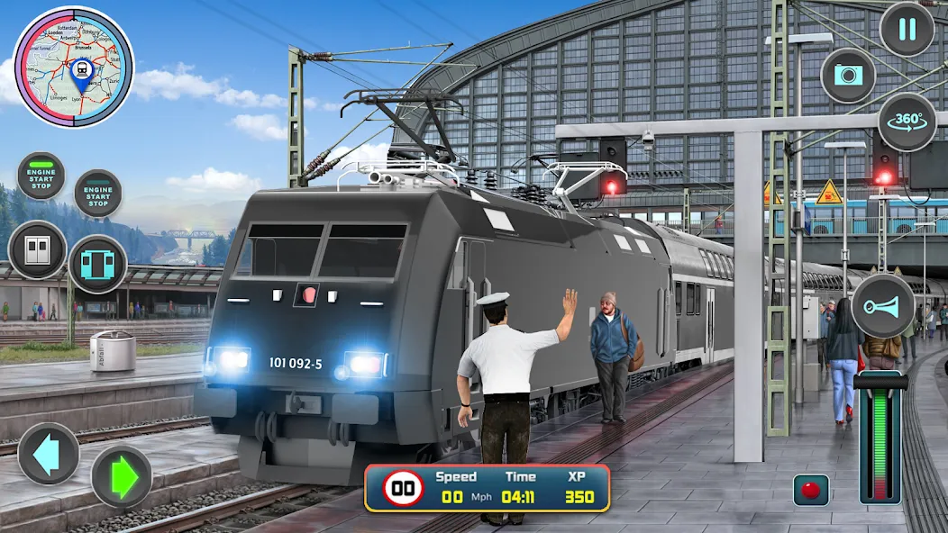 City Train Driver- Train Games MOD APK на Android — Безлимитные деньги и все поезда открыты — скриншот 1 City Train Driver- Train Games MOD APK на Android — Безлимитные деньги и все поезда открыты — скриншот 1