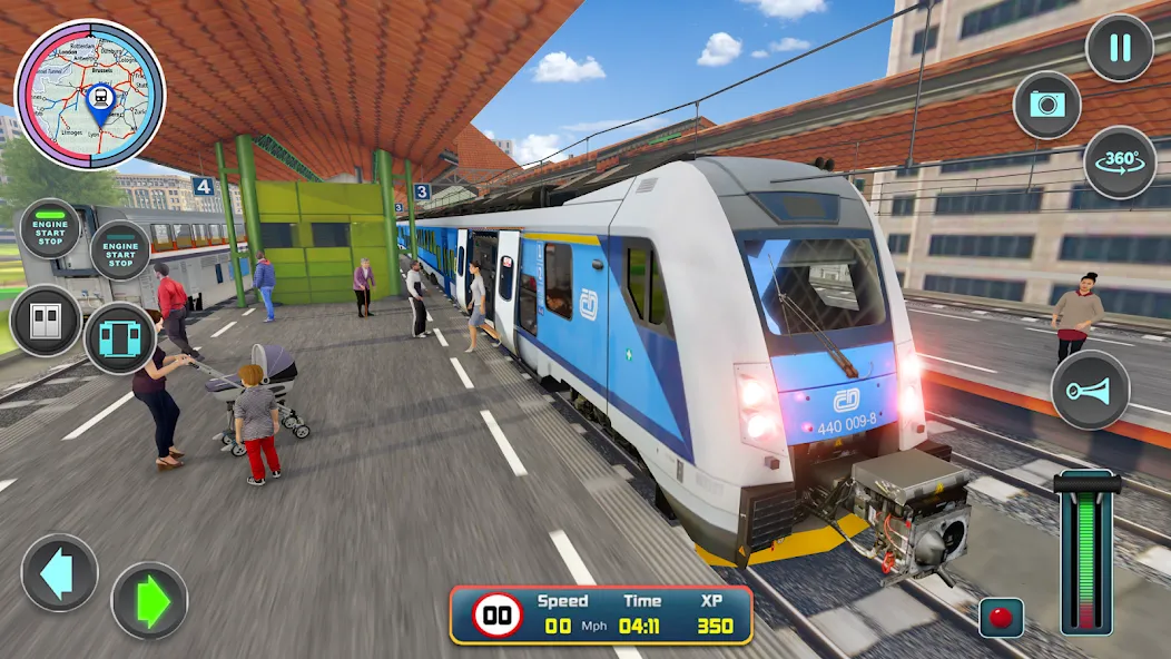 City Train Driver- Train Games MOD APK на Android — Безлимитные деньги и все поезда открыты — скриншот 2 City Train Driver- Train Games MOD APK на Android — Безлимитные деньги и все поезда открыты — скриншот 2