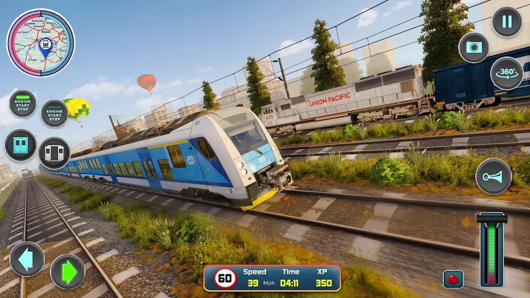 City Train Driver- Train Games MOD APK на Android — Безлимитные деньги и все поезда открыты — скриншот 3 City Train Driver- Train Games MOD APK на Android — Безлимитные деньги и все поезда открыты — скриншот 3