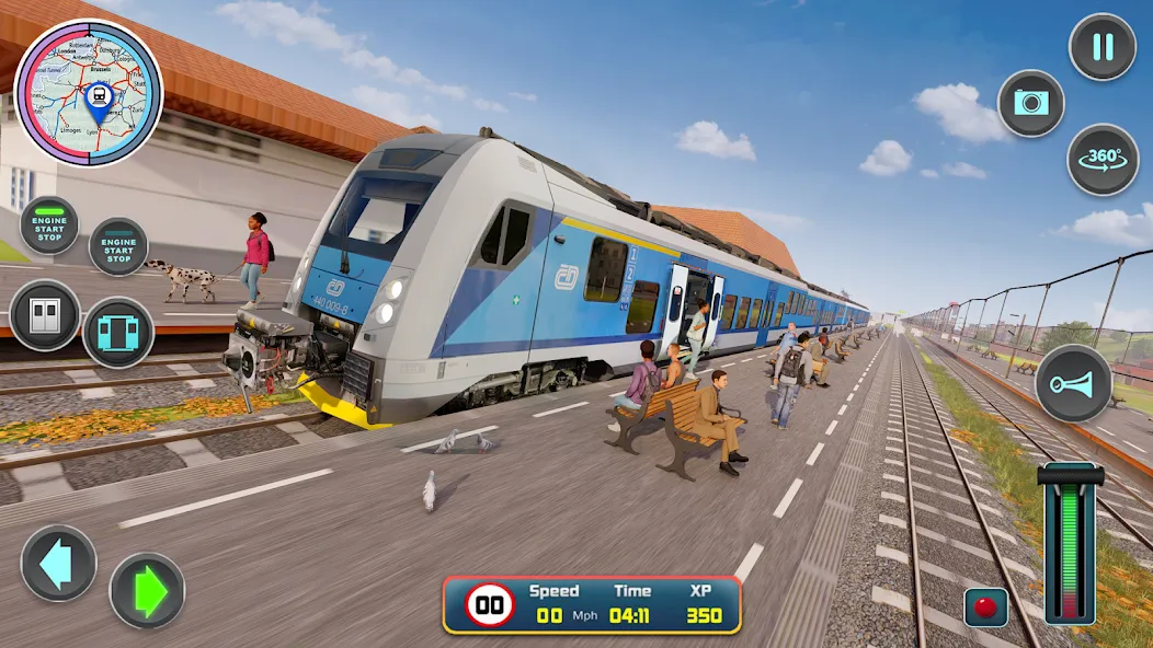 City Train Driver- Train Games MOD APK на Android — Безлимитные деньги и все поезда открыты — скриншот 5 City Train Driver- Train Games MOD APK на Android — Безлимитные деньги и все поезда открыты — скриншот 5