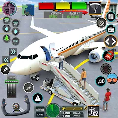 Скачать Pilot Flight Simulator Games на Андроид — Бесконечное топливо и новые самолёты