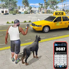 Скачать City Taxi Driving: Taxi Games с модом — Безлимитные деньги и топливо