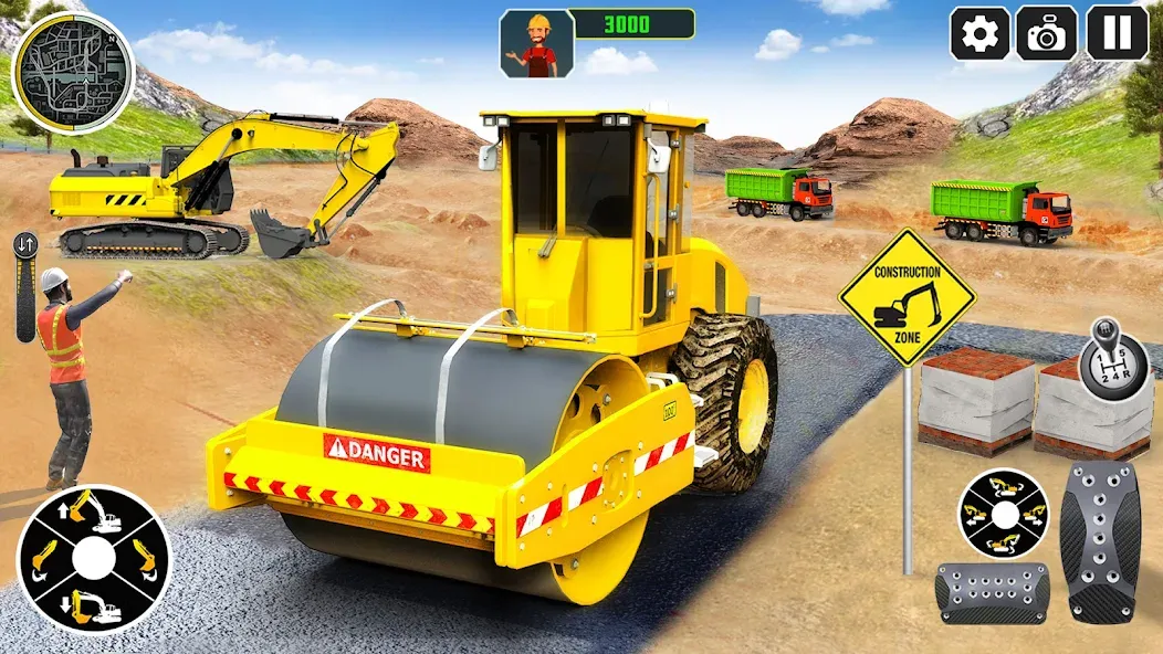 City Construction Simulator 3D (Мод Безлимитные деньги и открыты все уровни) — скриншот 2 City Construction Simulator 3D (Мод Безлимитные деньги и открыты все уровни) — скриншот 2