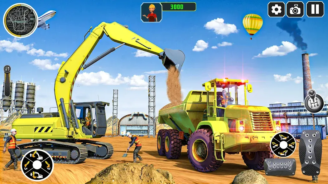 City Construction Simulator 3D (Мод Безлимитные деньги и открыты все уровни) — скриншот 3 City Construction Simulator 3D (Мод Безлимитные деньги и открыты все уровни) — скриншот 3