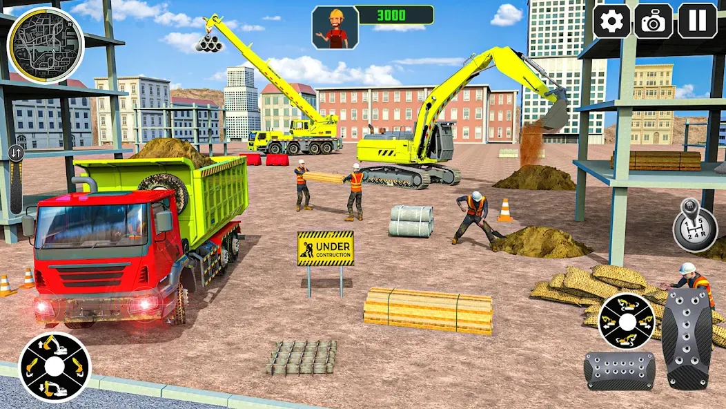 City Construction Simulator 3D (Мод Безлимитные деньги и открыты все уровни) — скриншот 4 City Construction Simulator 3D (Мод Безлимитные деньги и открыты все уровни) — скриншот 4