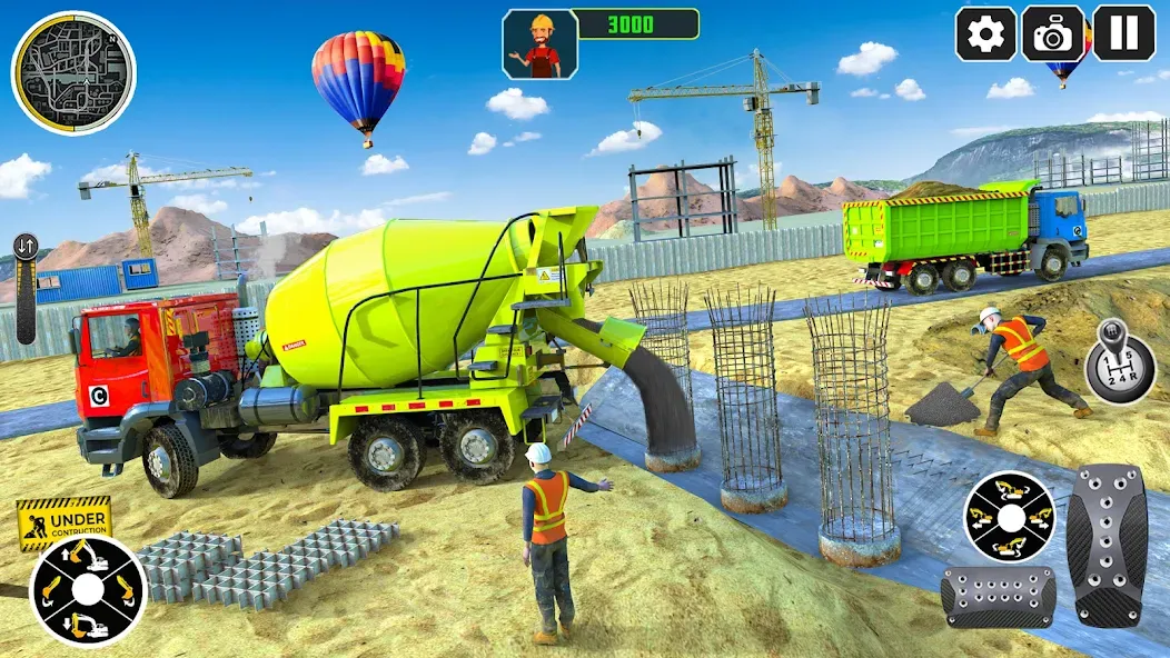 City Construction Simulator 3D (Мод Безлимитные деньги и открыты все уровни) — скриншот 5 City Construction Simulator 3D (Мод Безлимитные деньги и открыты все уровни) — скриншот 5