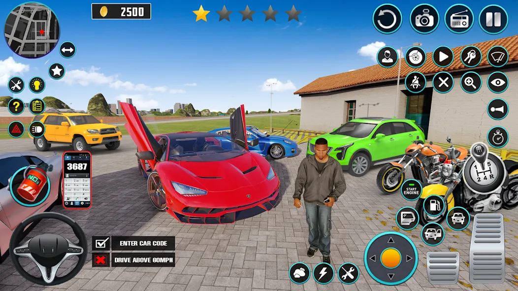 Скачать Open World Car Driving Games на Android — Безлимитные деньги и все машины — скриншот 1 Скачать Open World Car Driving Games на Android — Безлимитные деньги и все машины — скриншот 1