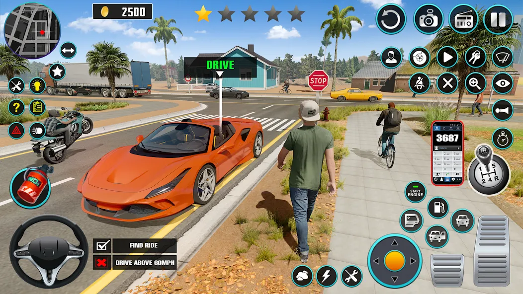 Скачать Open World Car Driving Games на Android — Безлимитные деньги и все машины — скриншот 2 Скачать Open World Car Driving Games на Android — Безлимитные деньги и все машины — скриншот 2