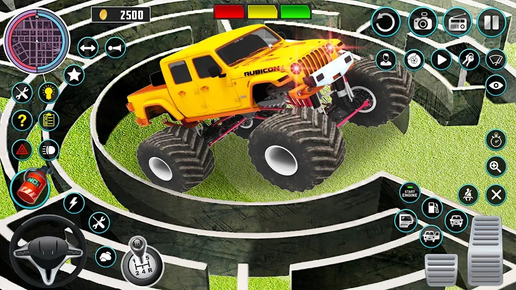 Monster Truck Maze Puzzle Game — Безлимитные деньги и все машины открыты — скриншот 2 Monster Truck Maze Puzzle Game — Безлимитные деньги и все машины открыты — скриншот 2