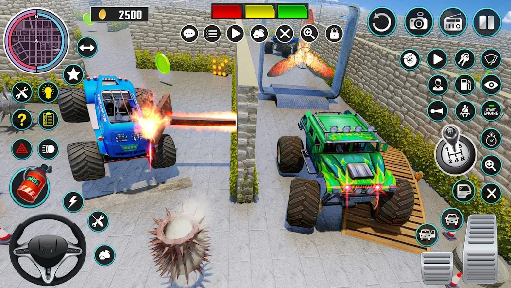 Monster Truck Maze Puzzle Game — Безлимитные деньги и все машины открыты — скриншот 4 Monster Truck Maze Puzzle Game — Безлимитные деньги и все машины открыты — скриншот 4